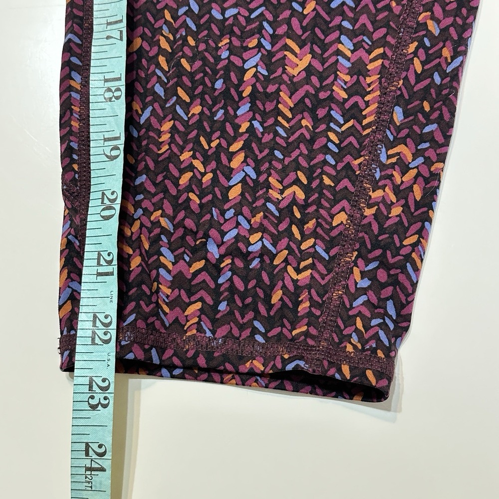 J. Jill Fit Performance High‎ Rise 7/8 Leggings Womens XL Brown Activewear Sport - Picture 9 of 9